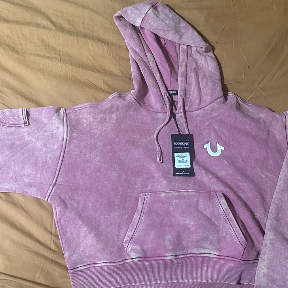True Religion Pink Hoodie